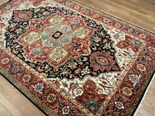 Load image into Gallery viewer, Indian Heriz - 5'11” X 8'11”

