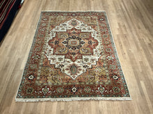 Load image into Gallery viewer, Indian Heriz - 5'11” X 8'9”
