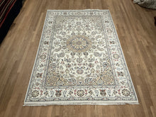 Load image into Gallery viewer, Indian Nain [Wool + Silk] - 5'10” X 9'1”
