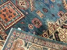 Load image into Gallery viewer, Afghan Super Kazak - 5'11” X 9'2”
