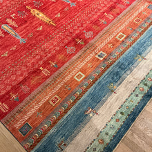 Load image into Gallery viewer, Afghan Khorjin - 6'11” X 9'10”
