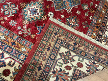 Load image into Gallery viewer, Afghan Super Kazak - 6&#39;10” X 9&#39;7”
