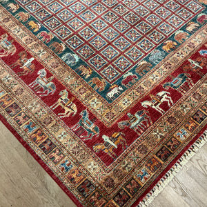 Afghan Pazyryk - 7'1” X 10'8”