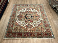 Load image into Gallery viewer, Indian Heriz - 7&#39;11” X 9&#39;10”
