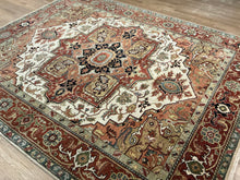 Load image into Gallery viewer, Indian Heriz - 7&#39;11” X 9&#39;10”
