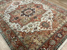 Load image into Gallery viewer, Indian Heriz - 7&#39;8” X 10&#39;0”

