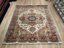 Load image into Gallery viewer, Indian Heriz - 8'0” X 9'10”
