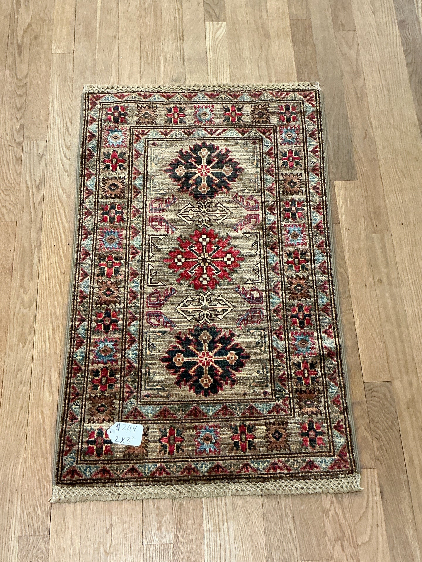Afghan Super Kazak - 2'0” X 3'2”