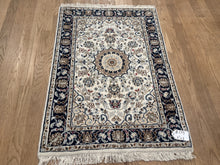 Load image into Gallery viewer, Indian Nain [Wool + Silk] - 2&#39;1” X 3&#39;0”
