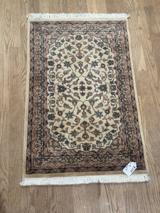 Indian Sarouk - 1'11” X 2'11”