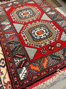 Turkish Kazak - 3'0” X 4'7”