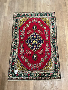 Persian Tabriz - 3'1” X 4'10”