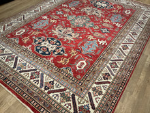 Load image into Gallery viewer, Afghan Super Kazak - 8'1” X 11'1”
