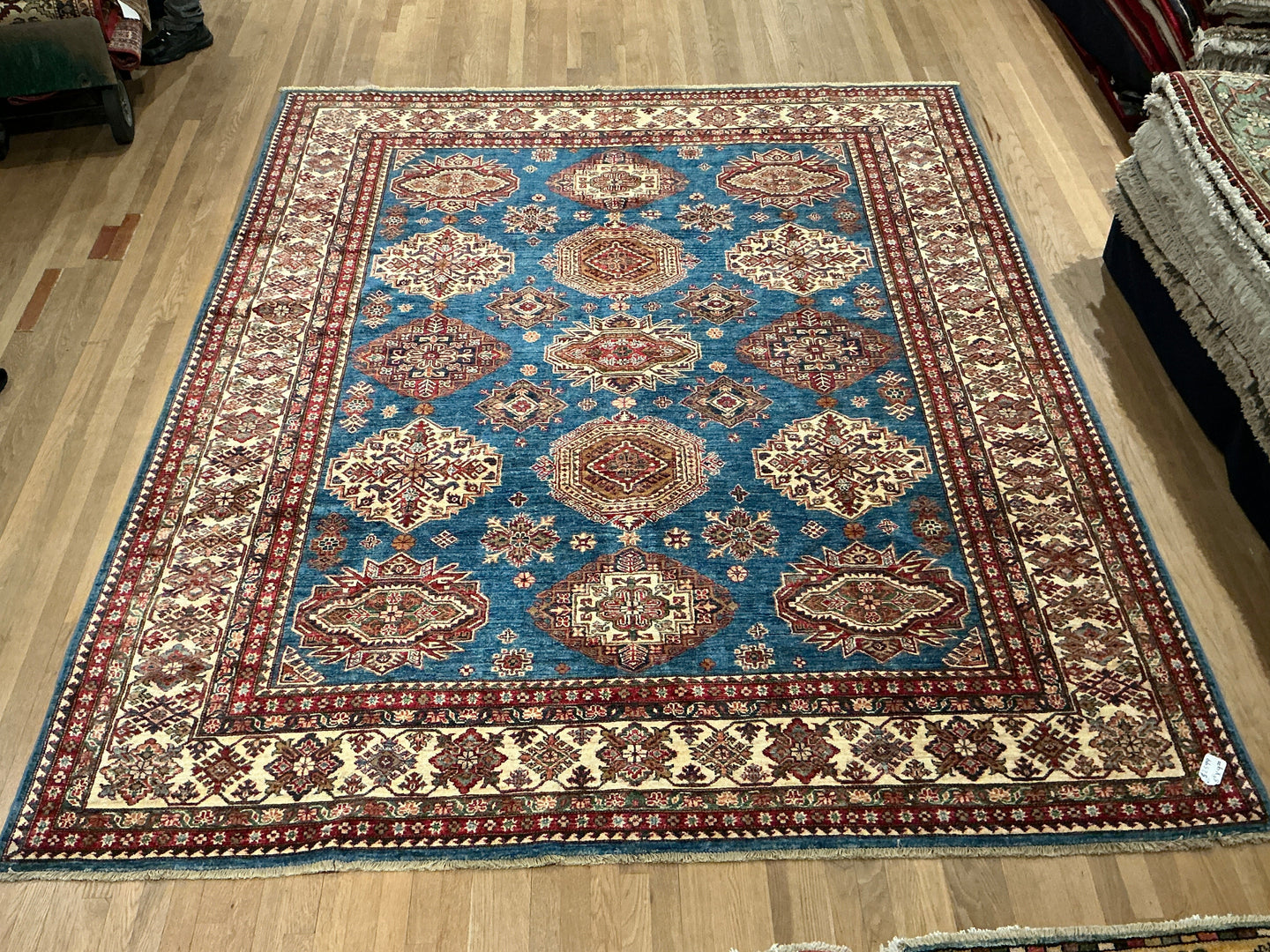 Afghan Super Kazak - 8'3” X 9'11”