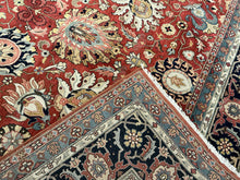 Load image into Gallery viewer, Indian Sarouk - 7'11” X 9'11”
