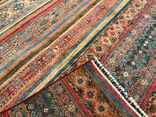 Load image into Gallery viewer, Afghan Khorjin - 8'3” X 9'9”

