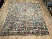 Load image into Gallery viewer, Afghan Super Kazak - 7'10” X 9'7”
