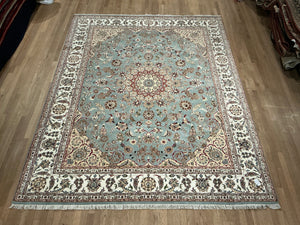 Indian Nain [Wool + Silk] - 7'10” X 10'0”