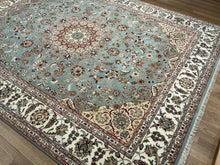 Load image into Gallery viewer, Indian Nain [Wool + Silk] - 7&#39;10” X 10&#39;0”
