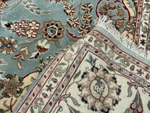 Load image into Gallery viewer, Indian Nain [Wool + Silk] - 7&#39;10” X 10&#39;0”
