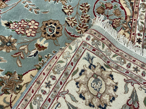 Indian Nain [Wool + Silk] - 7'10” X 10'0”