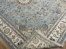 Load image into Gallery viewer, Indian Nain [Wool + Silk] - 7'8” X 10'1”
