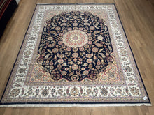 Load image into Gallery viewer, Indian Nain [Wool + Silk] - 7&#39;11” X 9&#39;11”
