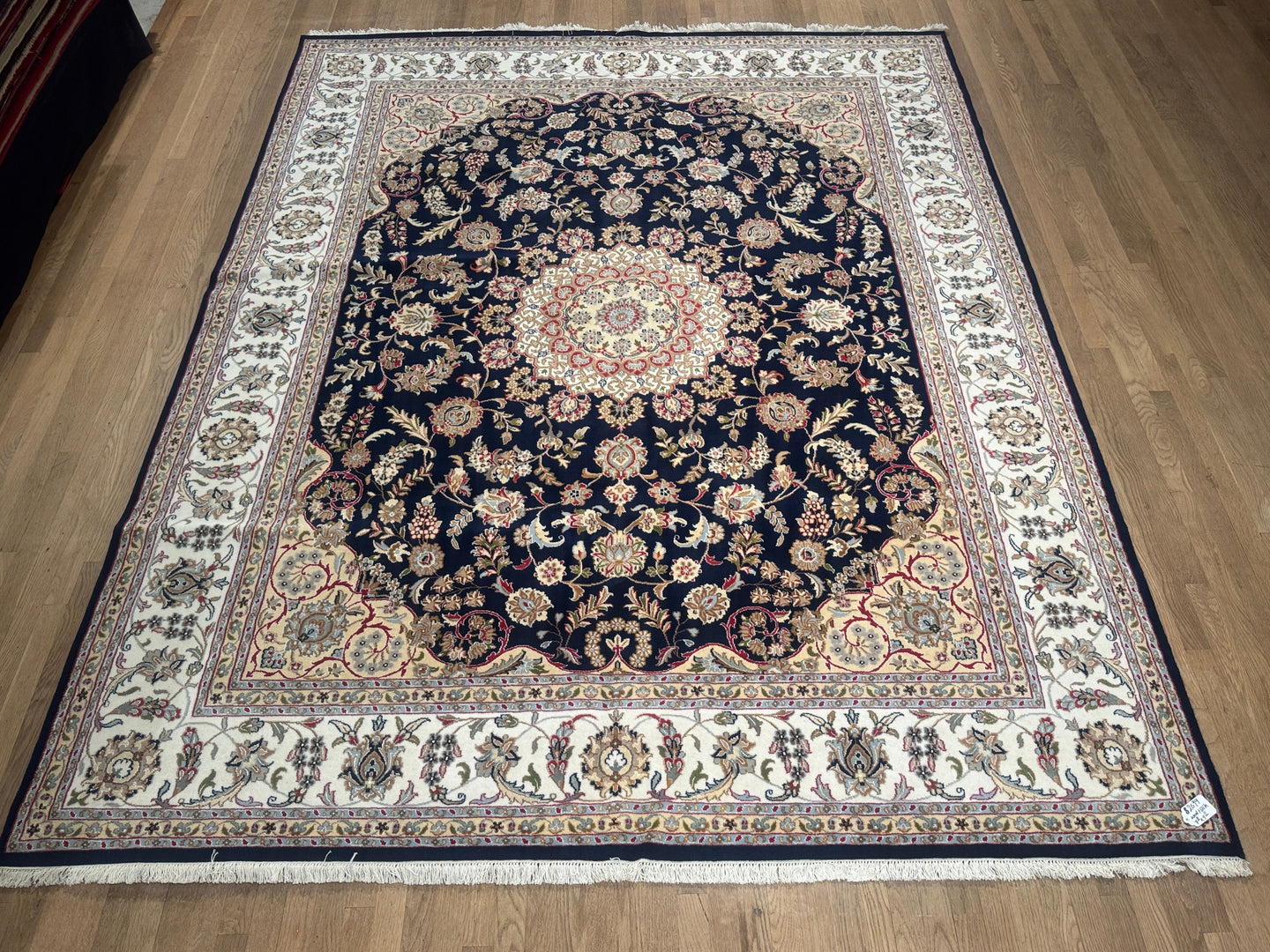 Indian Nain [Wool + Silk] - 7'11” X 9'11”