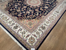 Load image into Gallery viewer, Indian Nain [Wool + Silk] - 7&#39;11” X 9&#39;11”
