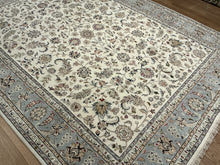 Load image into Gallery viewer, Indian Nain [Wool + Silk] - 7&#39;9” X 10&#39;4”
