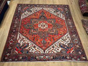 Persian Heriz -  9’1” X 10’7”