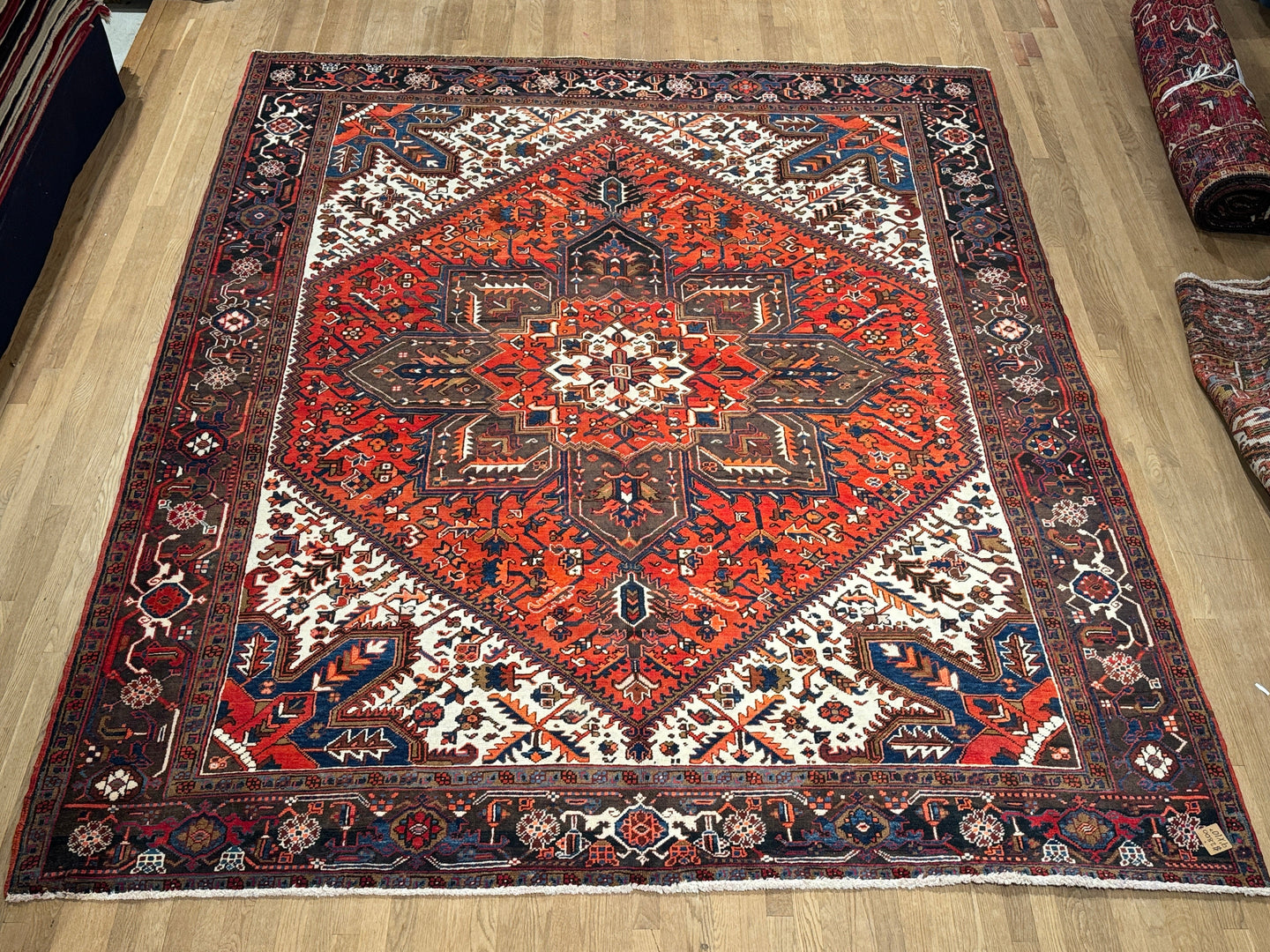 Persian Heriz -  9’1” X 10’7”