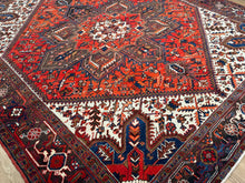 Load image into Gallery viewer, Persian Heriz -  9’1” X 10’7”
