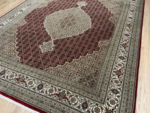 Load image into Gallery viewer, Indian Mahi [Wool + Sillk] - 8&#39;2” X 10&#39;2”
