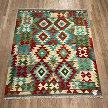 Load image into Gallery viewer, Pakistani Flat-Weave - 5&#39;3” X 6&#39;1”

