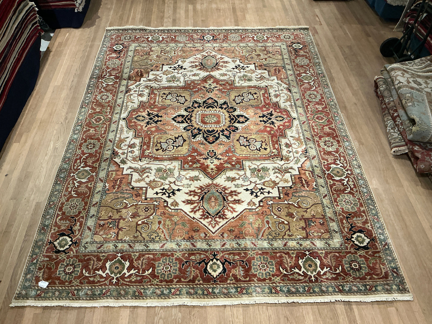 Indian Heriz - 8'11” X 12'1”