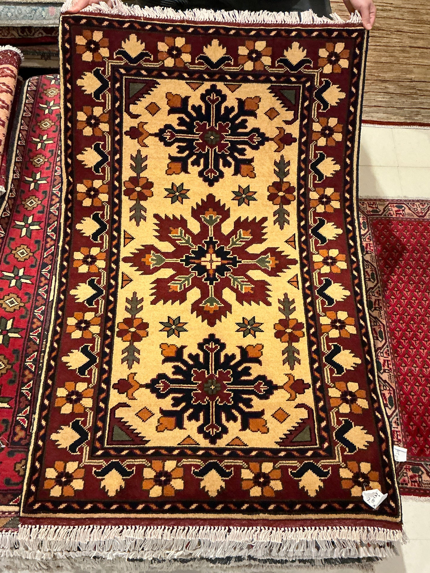 Afghan Kazak - 2'10” X 4'5”