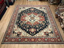 Load image into Gallery viewer, Indian Heriz - 9'1” X 11'10”
