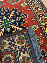 Load image into Gallery viewer, Afghan Kazak - 2&#39;8” X 4&#39;1”
