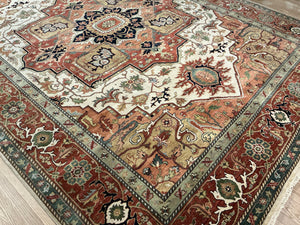 Indian Heriz - 9'10” X 13'9”