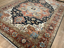 Load image into Gallery viewer, Indian Heriz - 8'11” X 11'10”
