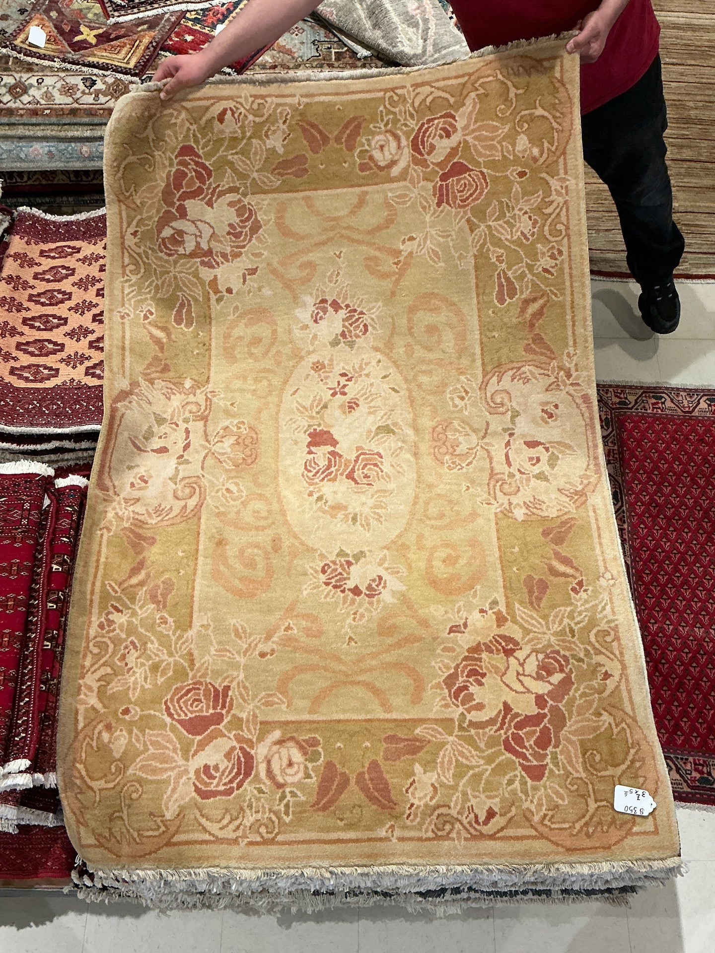 Chinese Aubusson - 3'7” X 5'6”