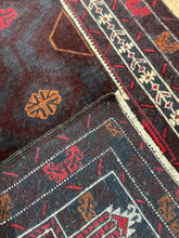 Load image into Gallery viewer, Persian Beluche - 2&#39;10” X 4&#39;6”
