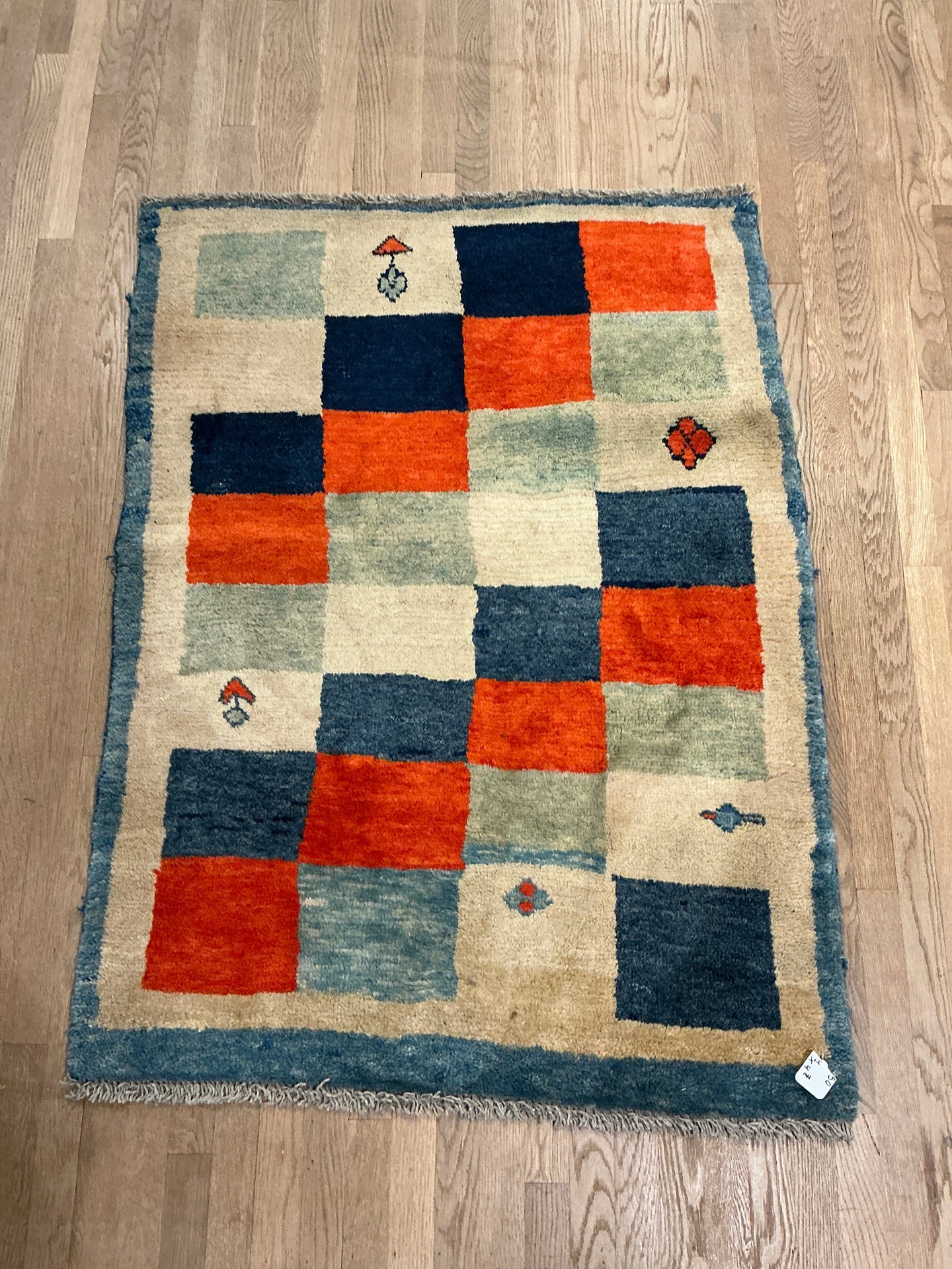 Persian Gabbeh - 3'4” X 4'7”