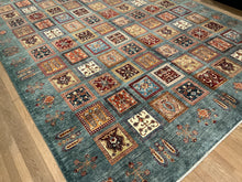 Load image into Gallery viewer, Afghan Baktiari Panel Design - 8&#39;11” X 12&#39;0”
