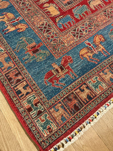Afghan Pazyryk - 9'0” X 11'8”