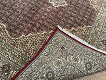 Load image into Gallery viewer, Indian Mahi [Wool + Sillk] - 8'8” X 12'3”
