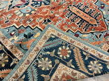 Load image into Gallery viewer, Afghan Heriz - 9'1” X 12'2”
