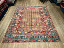 Load image into Gallery viewer, Afghan Pazyryk - 8'11” X 12'2”
