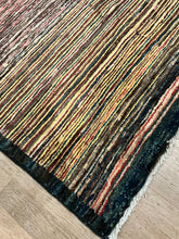 Load image into Gallery viewer, Afghan ”Rainbow” Kazak - 3&#39;3” X 4&#39;7”
